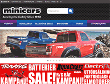 Tablet Screenshot of minicars.se